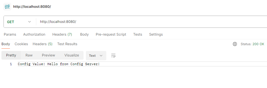 Config Value